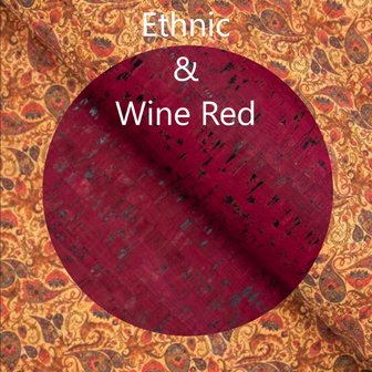 Ethnic - Wine Red